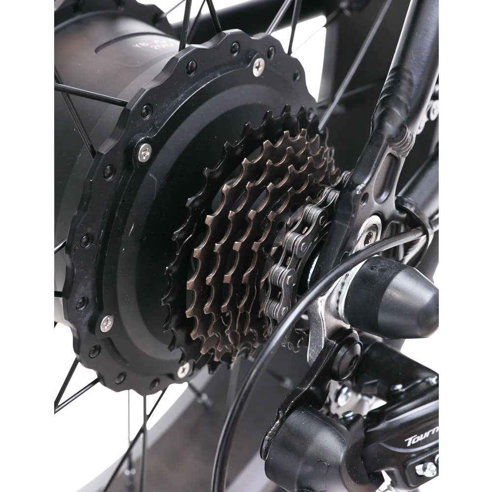 Fat 4,0 Электрический VTA шина Электрический велосипед мощный fat tire 48v15ah ebike Пляжный круизер велосипед усилитель электрический снег