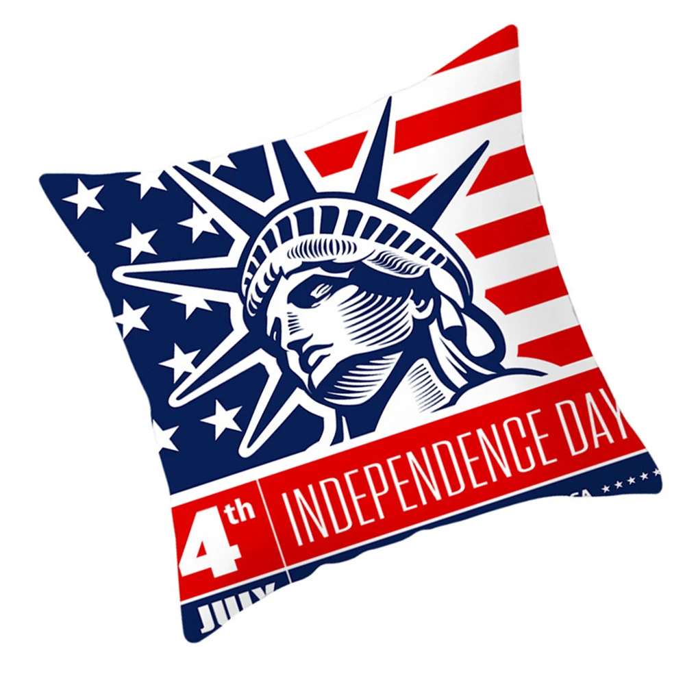 45*45 см чехол для подушки на День Независимости простой Чехол кровать диван