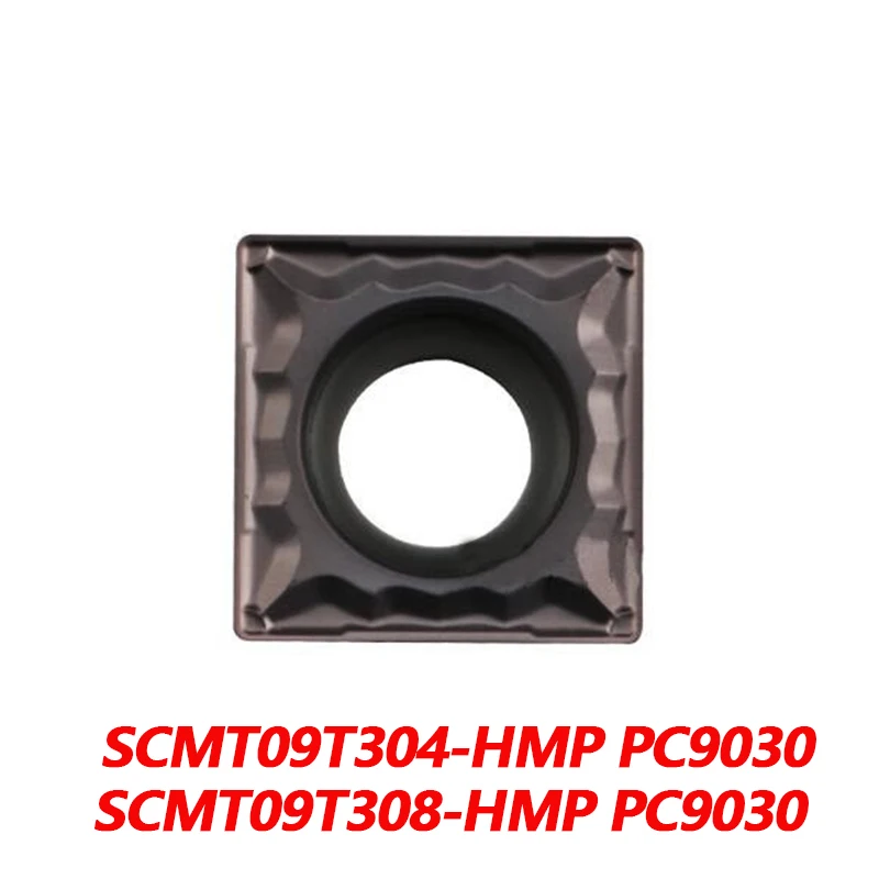 

100% Оригинальные SCMT SCMT09T304-HMP PC9030 SCMT09T308 карбидные вставки лезвия, используемые для обработки нержавеющей стали высокая эффективность