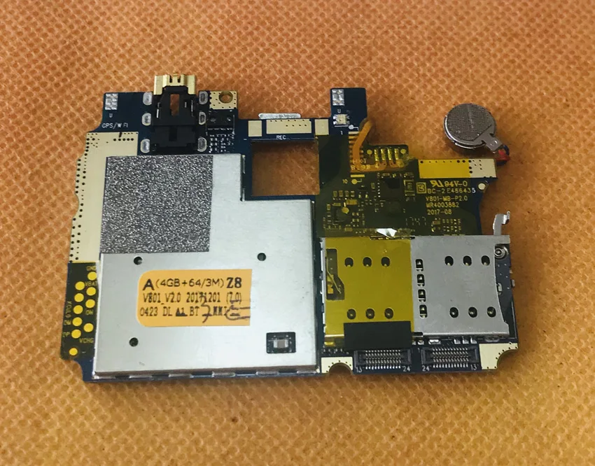 

Used Original mainboard 4G RAM+64G ROM Motherboard for HOMTOM ZOJI Z8 MTK6750 Octa Core Free Shipping