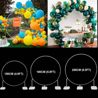 balloon circle arch holder plastic wreath balloon ring bracket for wedding birthday party decorations baby shower kids gifts