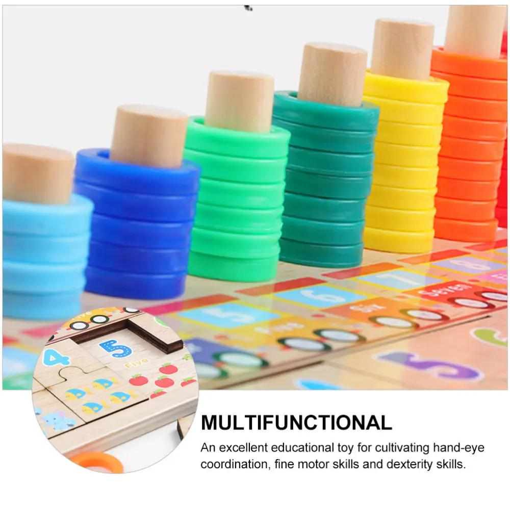 

1 Set Parent-child Interactive Toys Puzzle Board Kids Hands Brain Math Toys