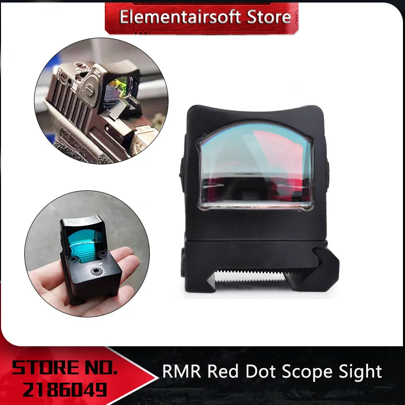 Оптический прицел Aim O светодиодный Регулируемый с красной точкой креплением 20 мм