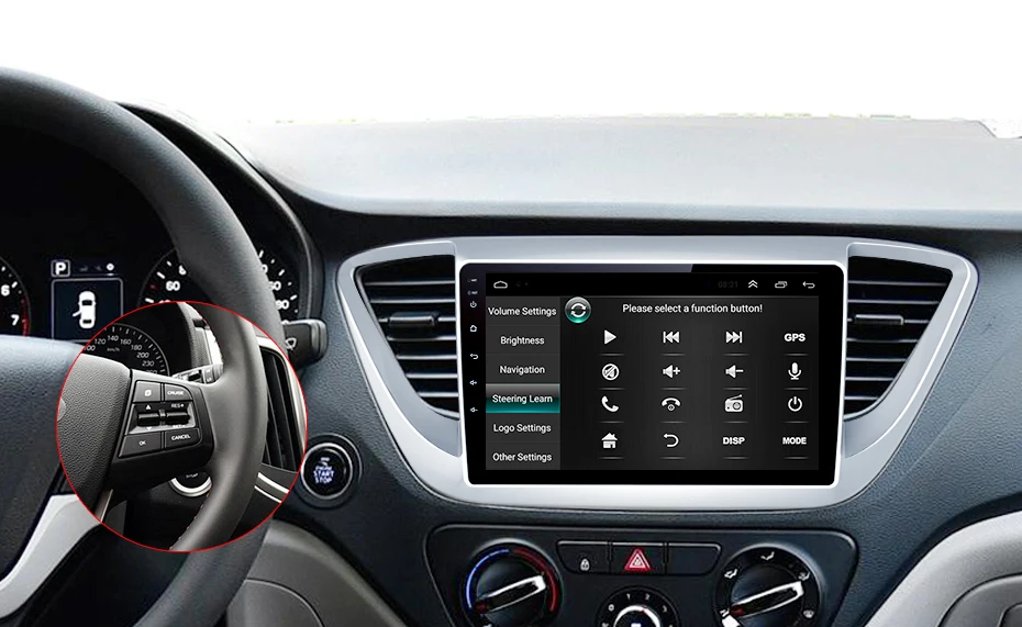 Junsun V1 2G+ 32G Android 9,0 для hyundai solaris Verna автомобильный Радио Мультимедийный видео плеер gps RDS 2 din dvd