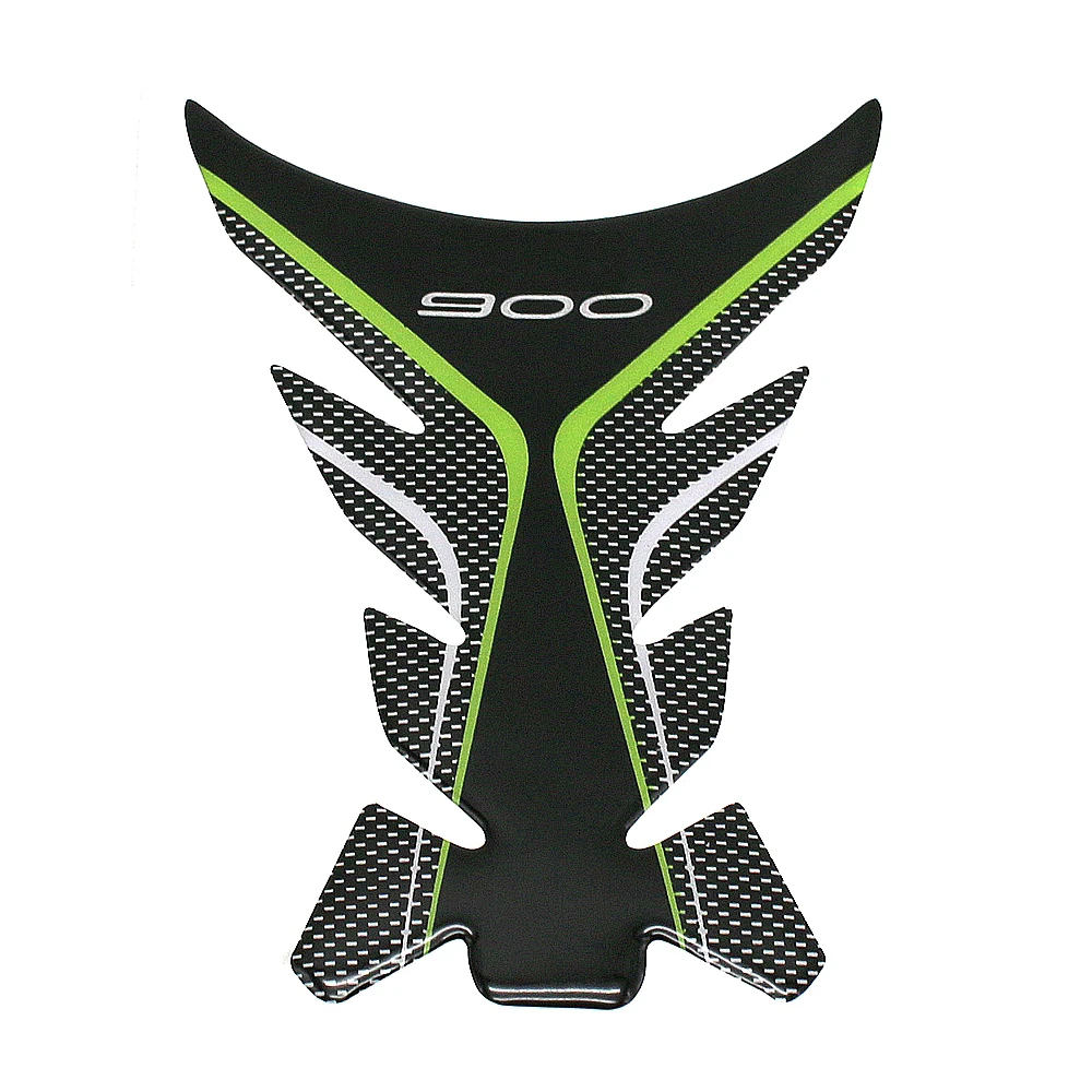 Зеленые накладки на топливный бак мотоцикла с 3d-вышивкой в стиле Z для Kawasaki Z900 900