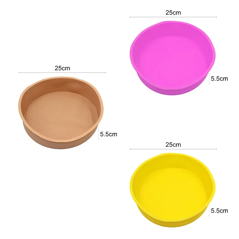 

Cake Pan Silicone Round Cake Mould Nonstick Baking Tin Baking Pan for Pastry Cake Silicone Mold Baking Form Silicone Baking Pan