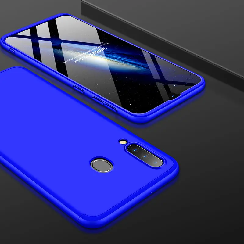 Для samsung Galaxy A40S чехол A40S 360 градусов полный чехол матовый чехол для samsung Galaxy A40S крышка со стеклянной защитой