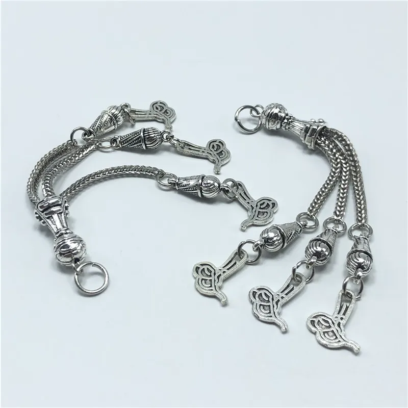 3 шт. misbaha Четки оптом по низкой цене кулон с металлической кисточкой для