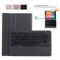 touchpad keyboard case for samsung galaxy tab s7 11inch sm t870 sm t875 2020 detachable bluetooth keyboard pu leather cover