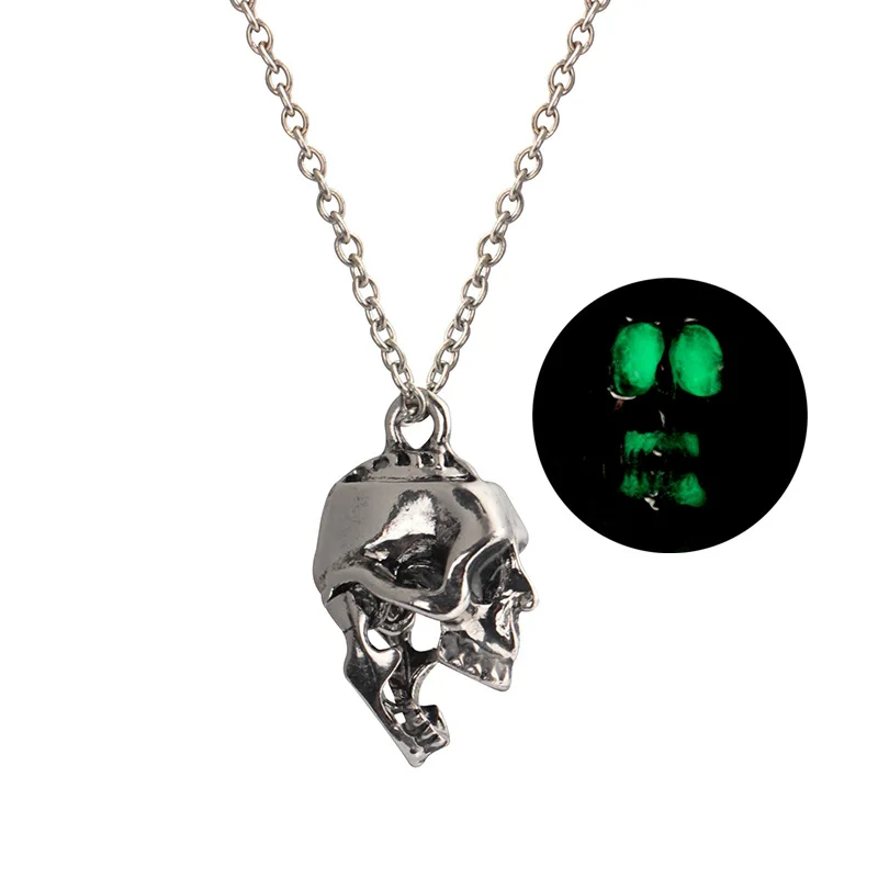 Новинка 2020 креативное светящееся ожерелье для мужчин и женщин в темноте модное