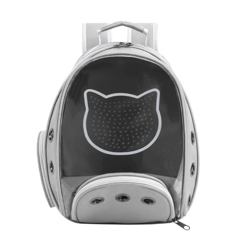 

Transparent Cat Bag Go Out Portable Cat Space Capsule Cat Bag Pet Backpack Dark Green 2021 New