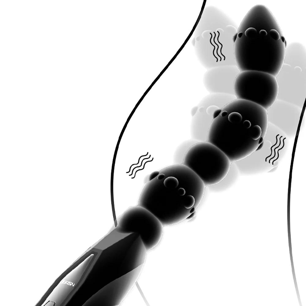 Анальный вибратор для мужчин массажер простаты взрослых секс игрушки геев