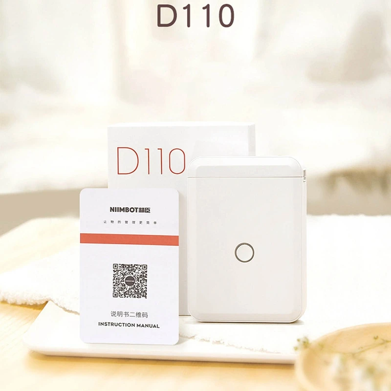 Беспроводной принтер для ярлыков Smart House Nimbot D110 карманные ярлыки синий