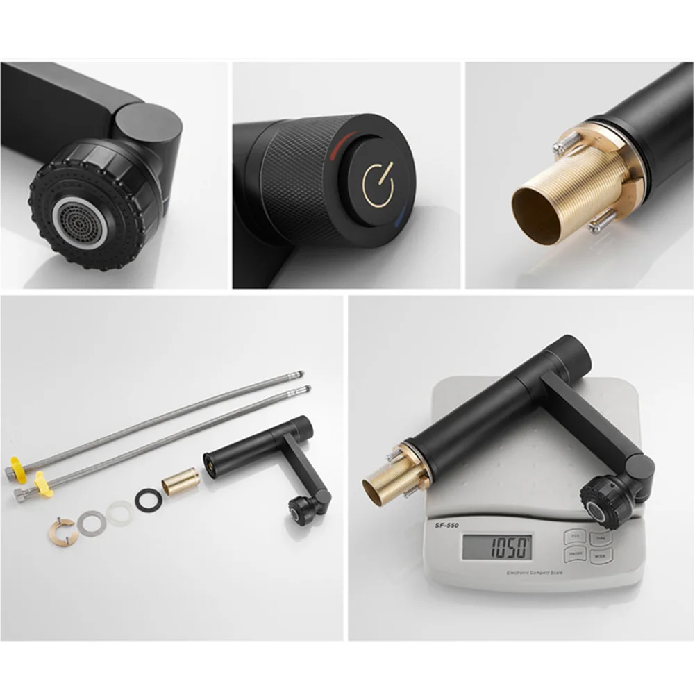 

720 Degree Rotation Bathroom Kitchen Sink Faucet Hot Cold Water Nozzle Shower Water Tap Single Type Double Outlet