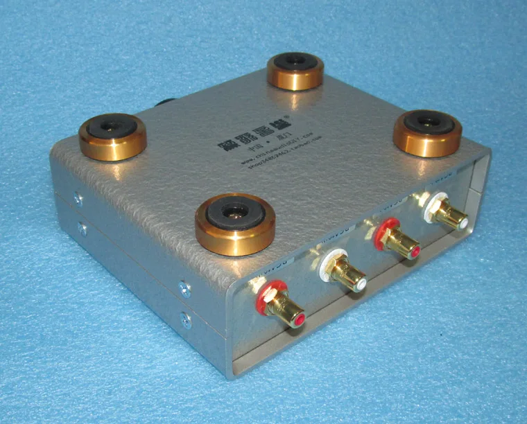 

High quality passive front grade Danish pure silver wire eizz stepping volume potentiometer German silver solder