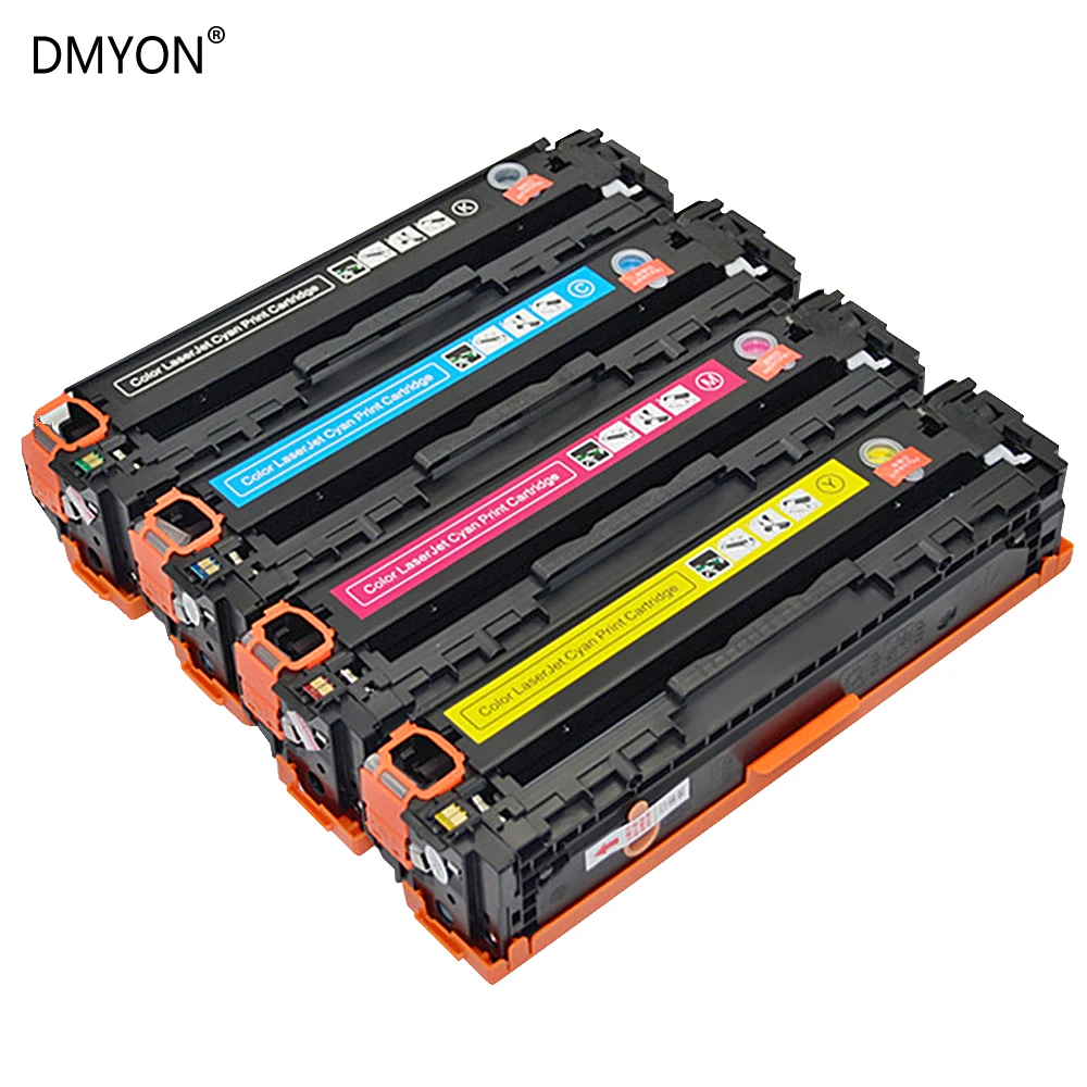 

DMYON Color Toner Cartridge 131A CF210A CF211A CF212A CF213A Compatible for HP M251 M251n M251nw M276 M276n M276nw Printers