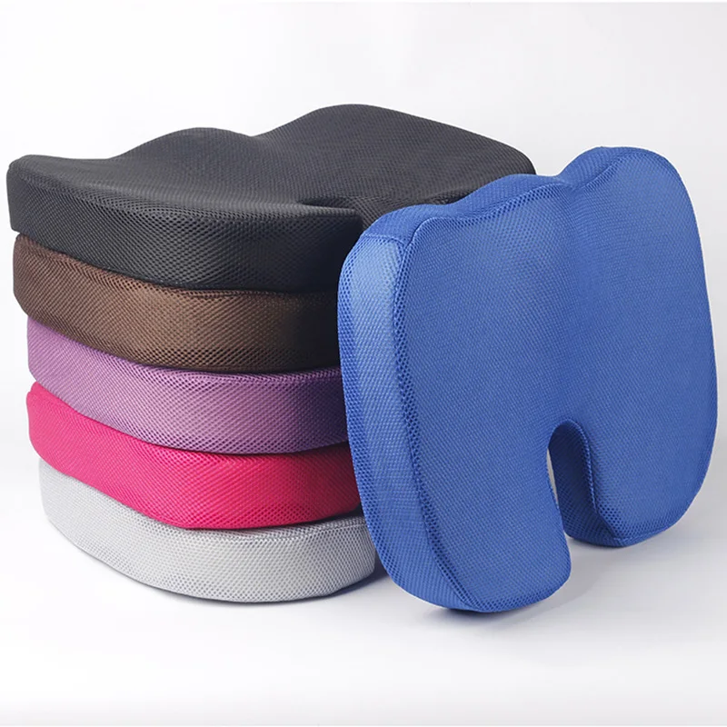 Гелевая Ортопедическая подушка с эффектом памяти дорожное кресло U Coccyx массажное