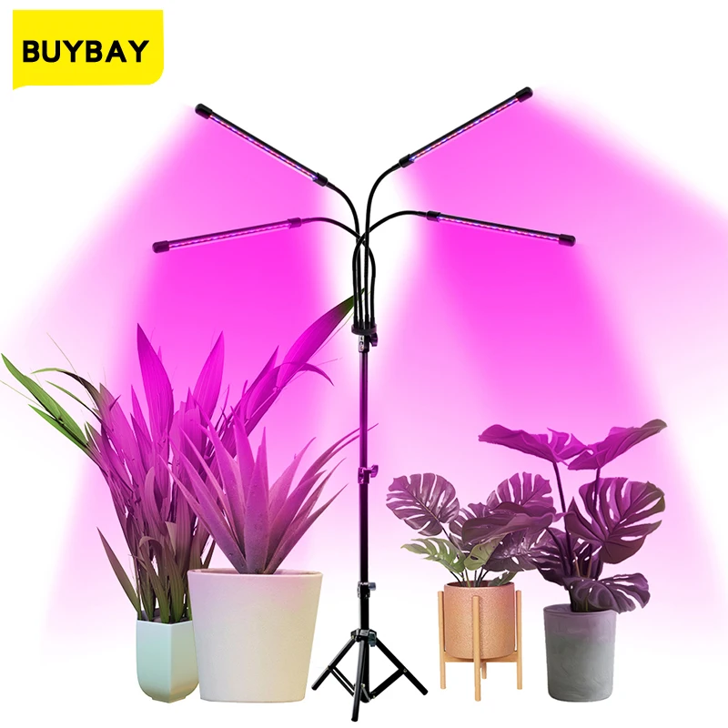 

LED Grow Light Full Spectrum Phytolamps DC 5V USB Bracket Phyto Lamp for indoor Plants Flowers VEG seedling With Timer