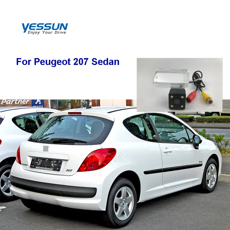 Yessun HD CCD Автомобильная камера заднего вида с ночным видением резервная