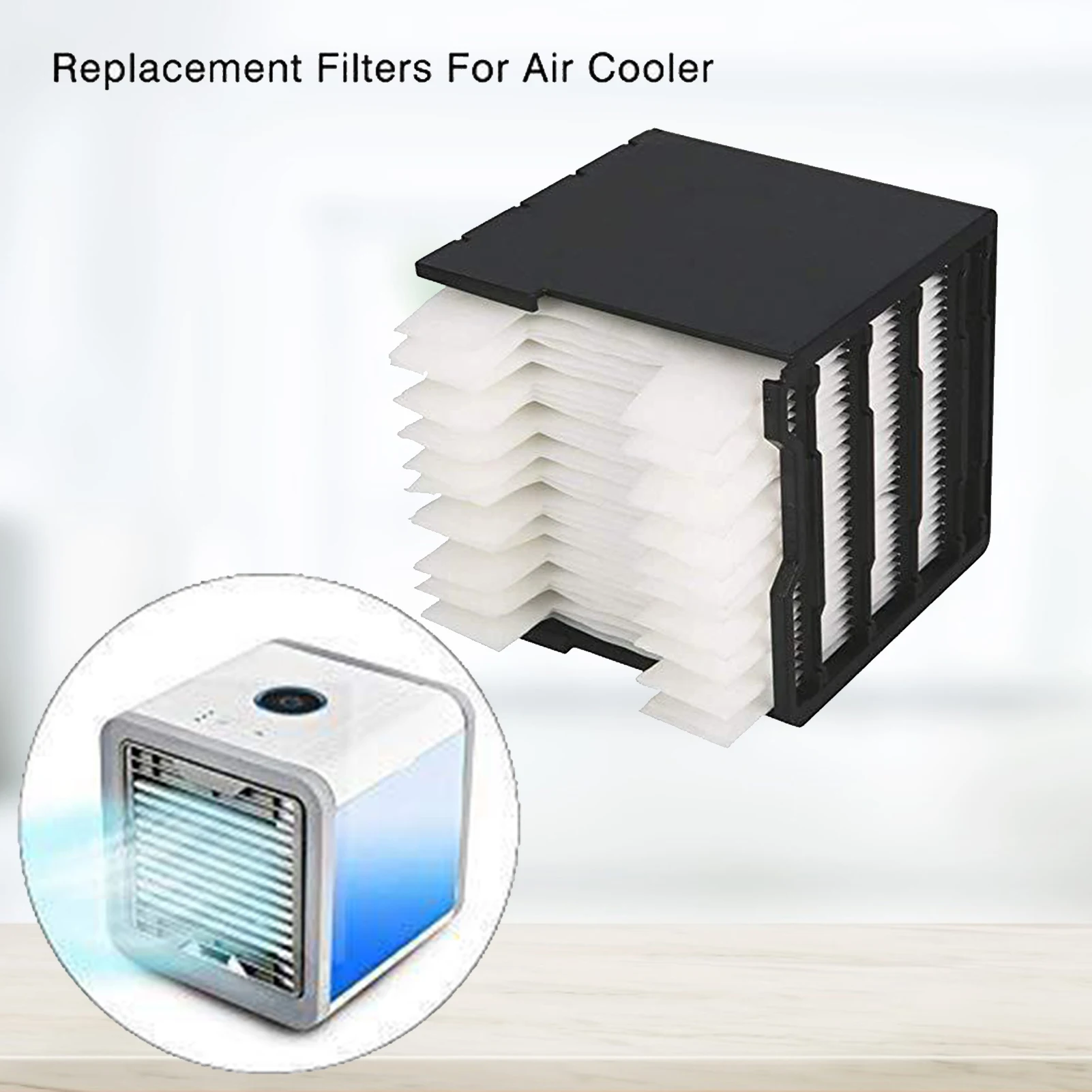 

30pcs Air Conditioner Fan Filter Replacement For Arctic Cold Fan Mini Home Office Desk Humidifier Air Cooler Accessories