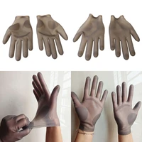 1 pair reusable safe silicone gloves for epoxy resin casting jewelry making mitten diy crafts tools dropshipping