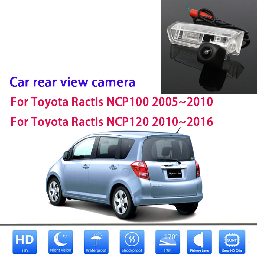 

Rear View Camera For Toyota Ractis NCP100 2005~2010 CCD Night Vision Reversing Camera Reversing Camera Waterproof high quality