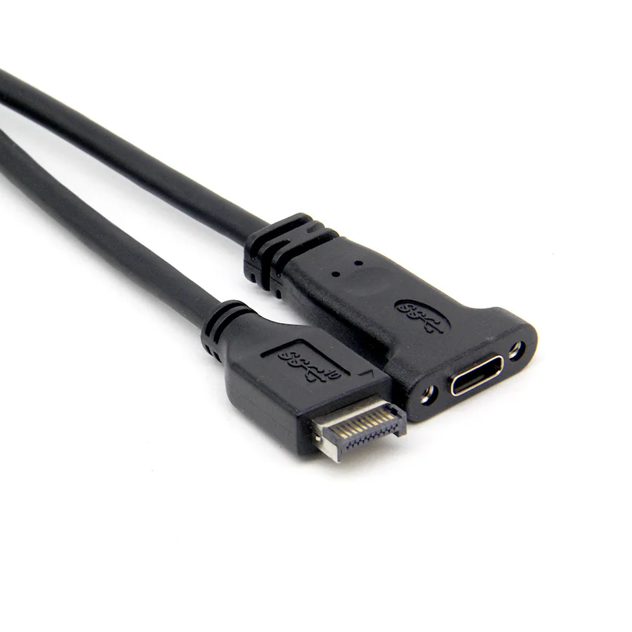 XT XINTE кабель расширения материнской платы USB 3 1 разъем передней панели тип E штекер