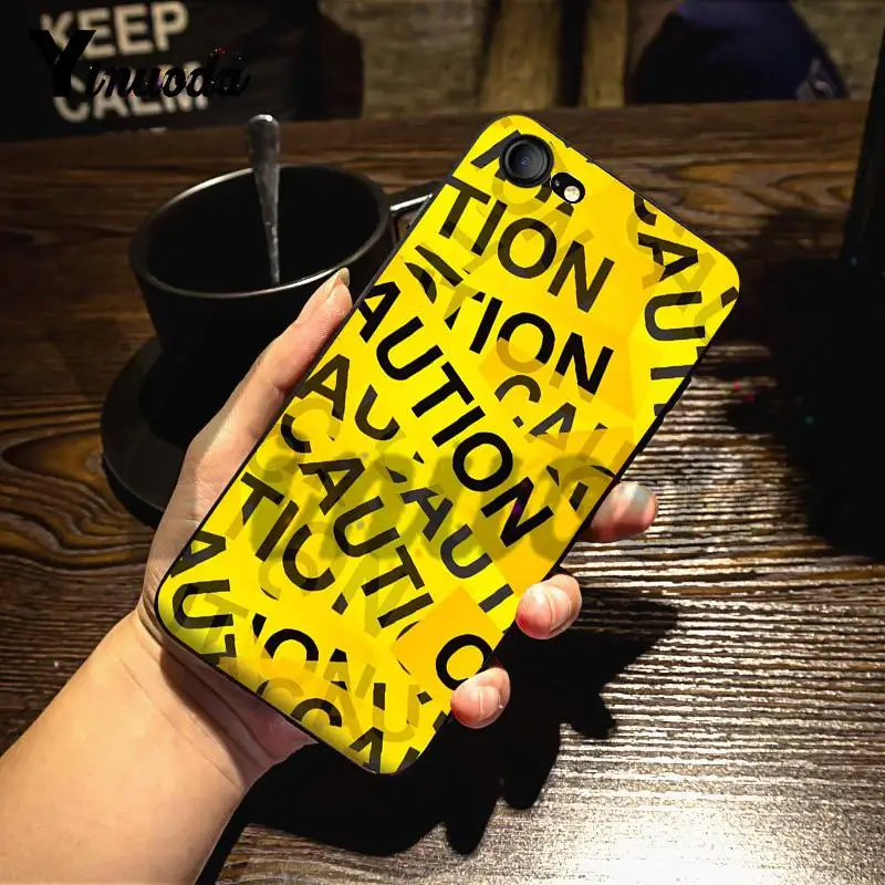 Yinuoda For iphone 7 6 X Case Yellow Bundle Crime Attractive Phone Accessories for iPhone 8 6S Plus 5 5S XS XR | Мобильные телефоны