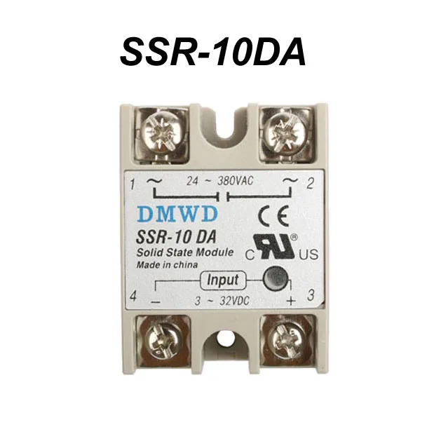Твердотельные реле SSR 40DA Промышленные твердотельные Модуль 10DA 25DA 50DA 60DA 75DA 80DA
