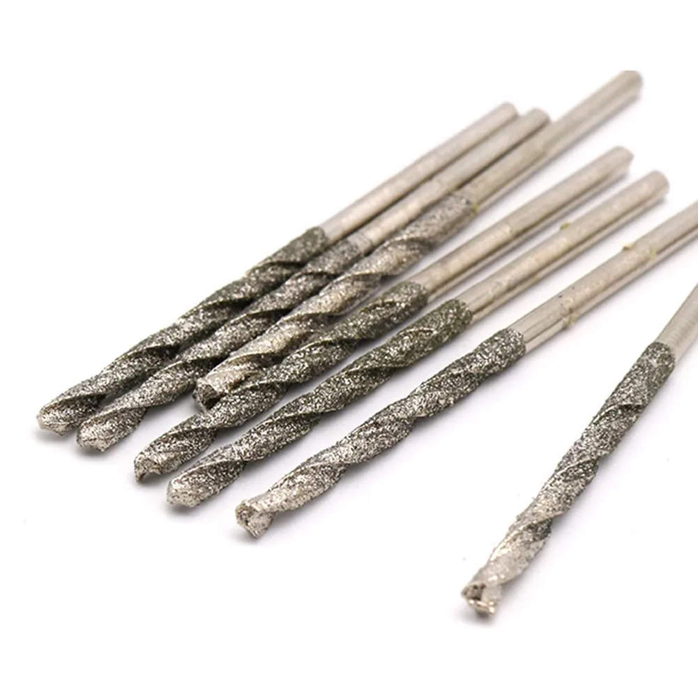 

0.8mm-2.5mm Drill 8pcs Coated Diamond Diamond Drill Drill Bit For Glass
