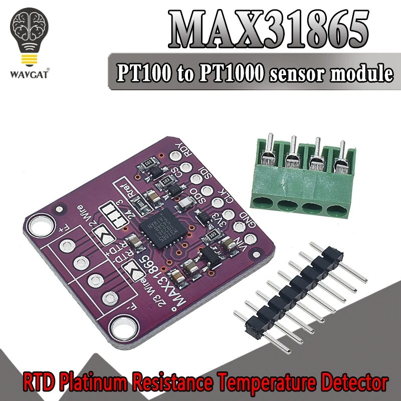 SPI 3,3 В/5 В MAX31865 PT100/PT1000 RTD-to-цифровой преобразователь термопары Датчик усилителя платы модуля