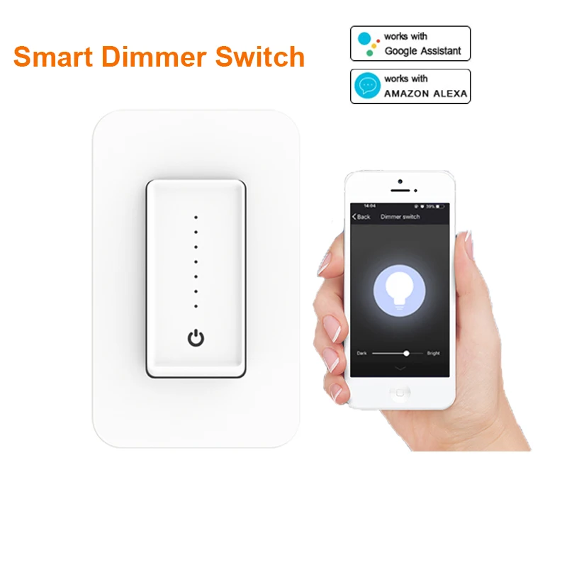 Moticslink Умный домашний диммер для вентилятора контрольная лампа поддерживает Google