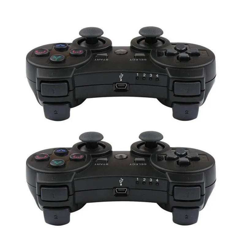 Высококачественный беспроводной контроллер для Playstation 3 PS3 Bluetooth с двойным ударом