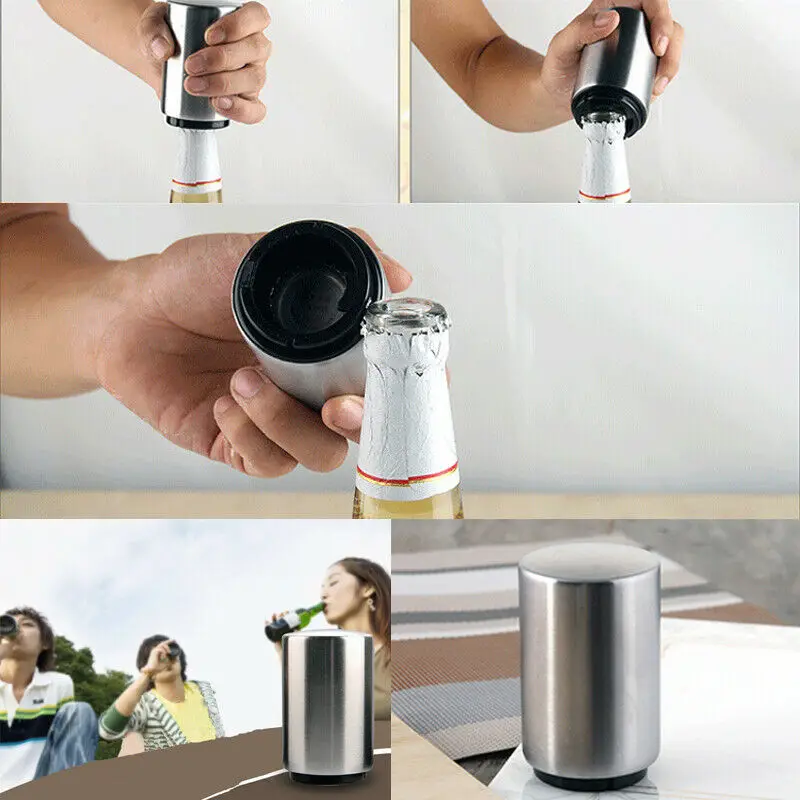 Автоматическая открывалка для пива из нержавеющей стали вечевечерние бара