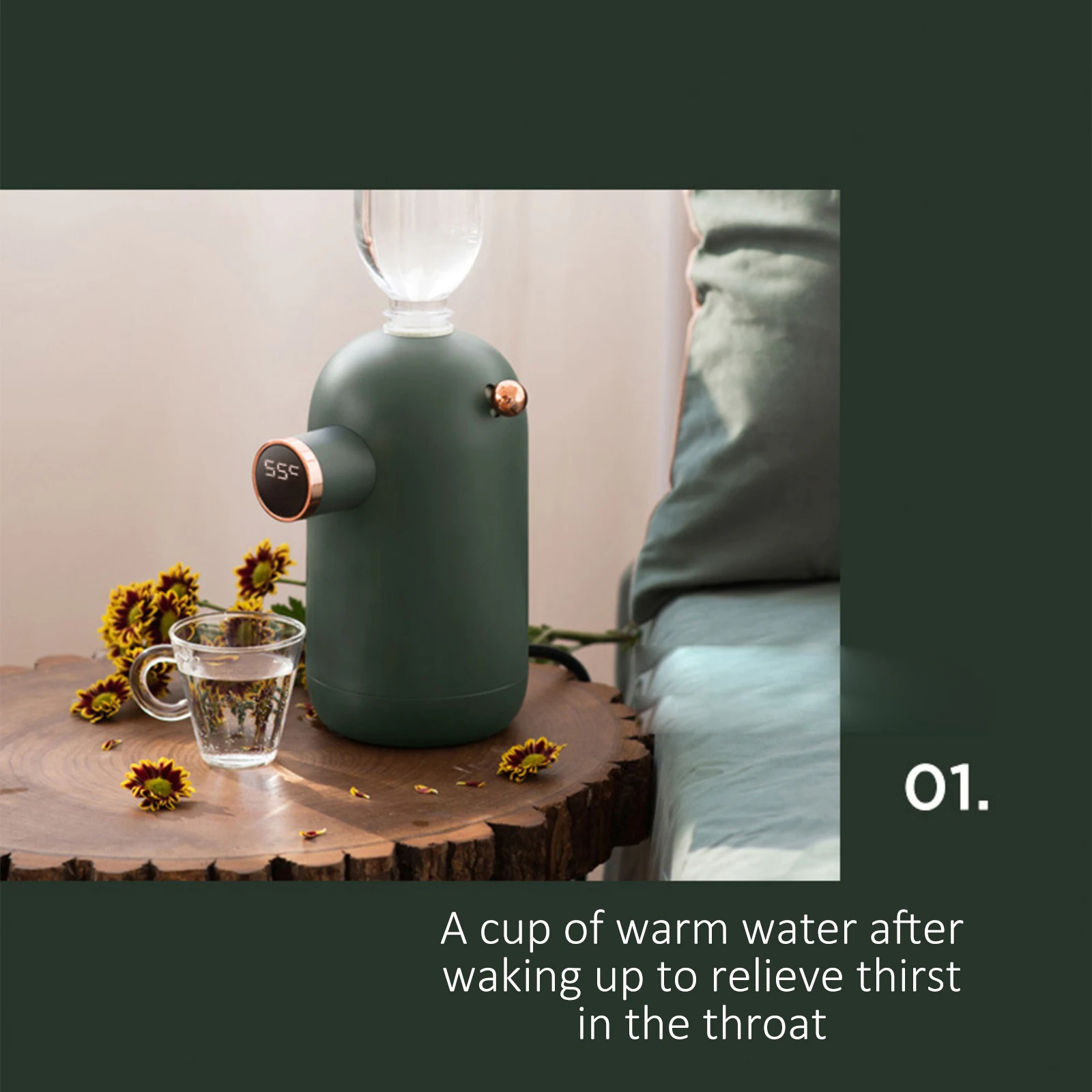 Диспенсер для воды с мгновенным нагревом умный электрический насос устройство