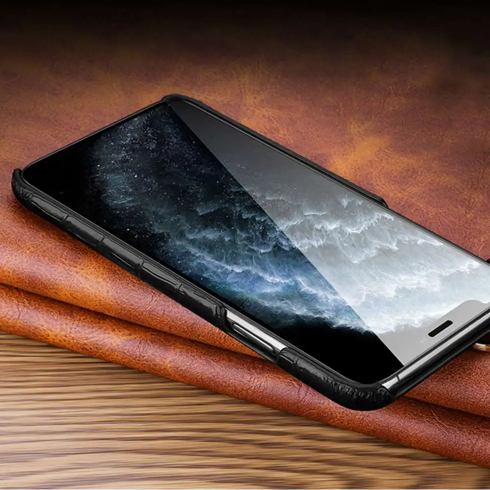 Чехол из натуральной кожи для Iphone 11 Pro чехол XS Max XR с неравномерным запястьем 6 6s 7 8