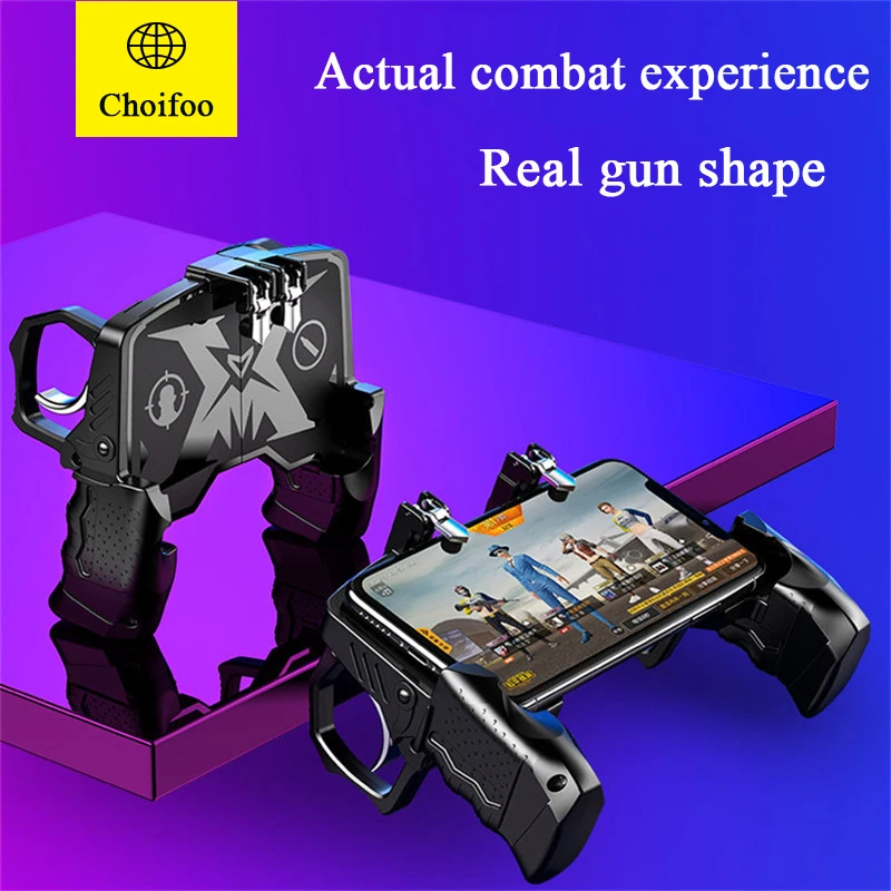 Pubg мобильный игровой контроллер геймпад для Xiaomi Iphone samsung huawei игровая Ручка Вентилятор L1r1 триггер огонь Кнопка джойстик ДЖОЙСТИК Джойстик
