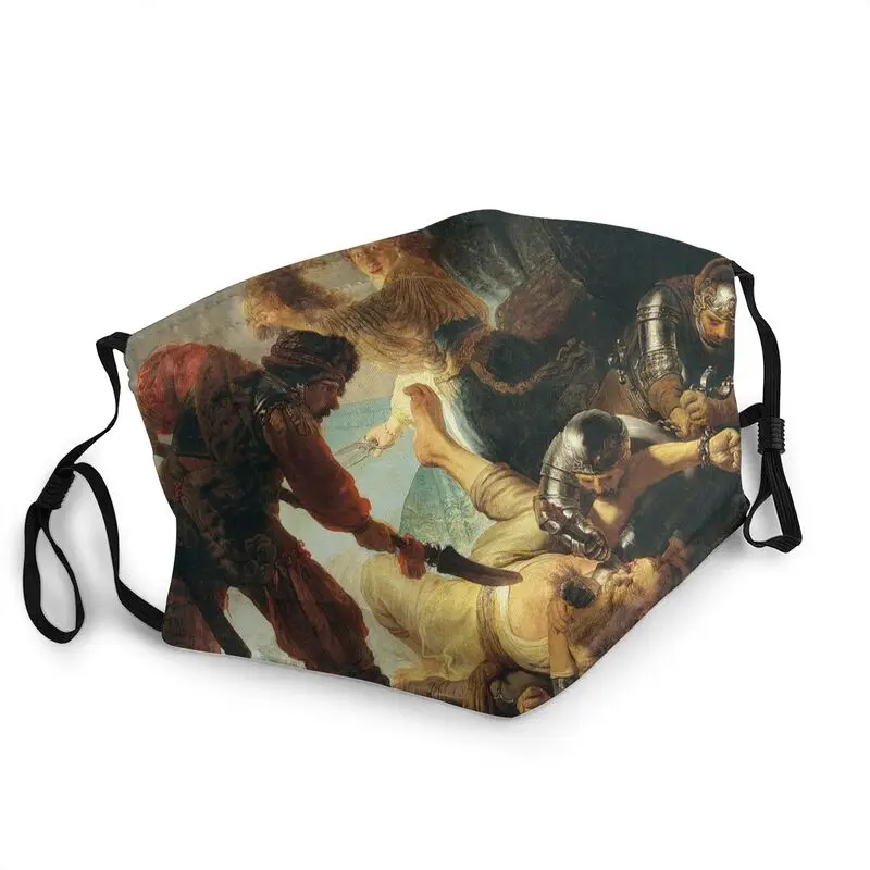 

Противотуманная дышащая маска для лица Rembrandt От Samson, пыленепроницаемый защитный чехол, респиратор, маска для рта