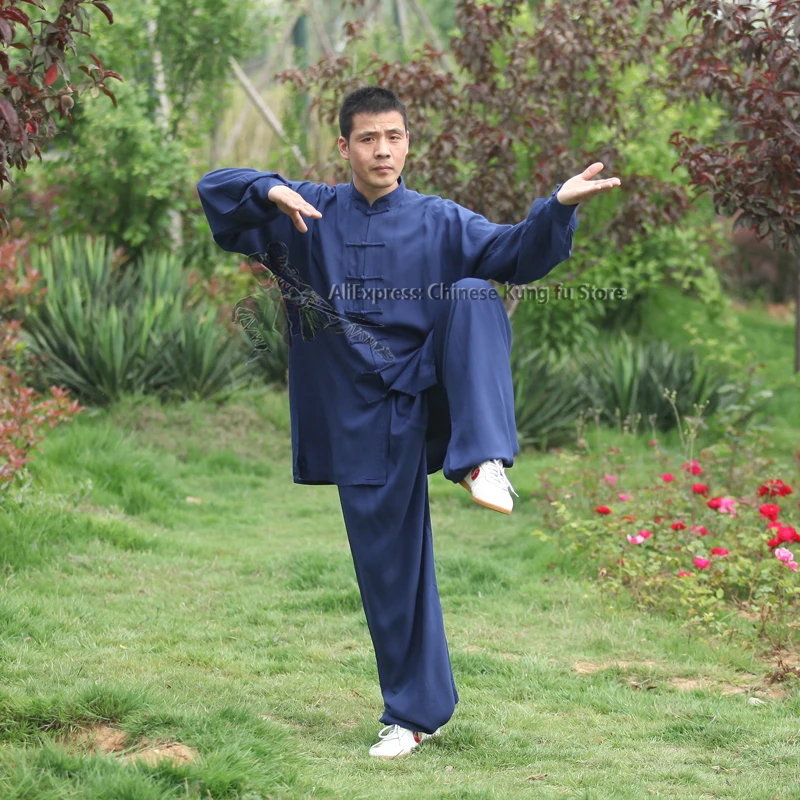 Хлопковая Униформа Tai chi 6 цветов высококачественная одежда кунг фу для детей и