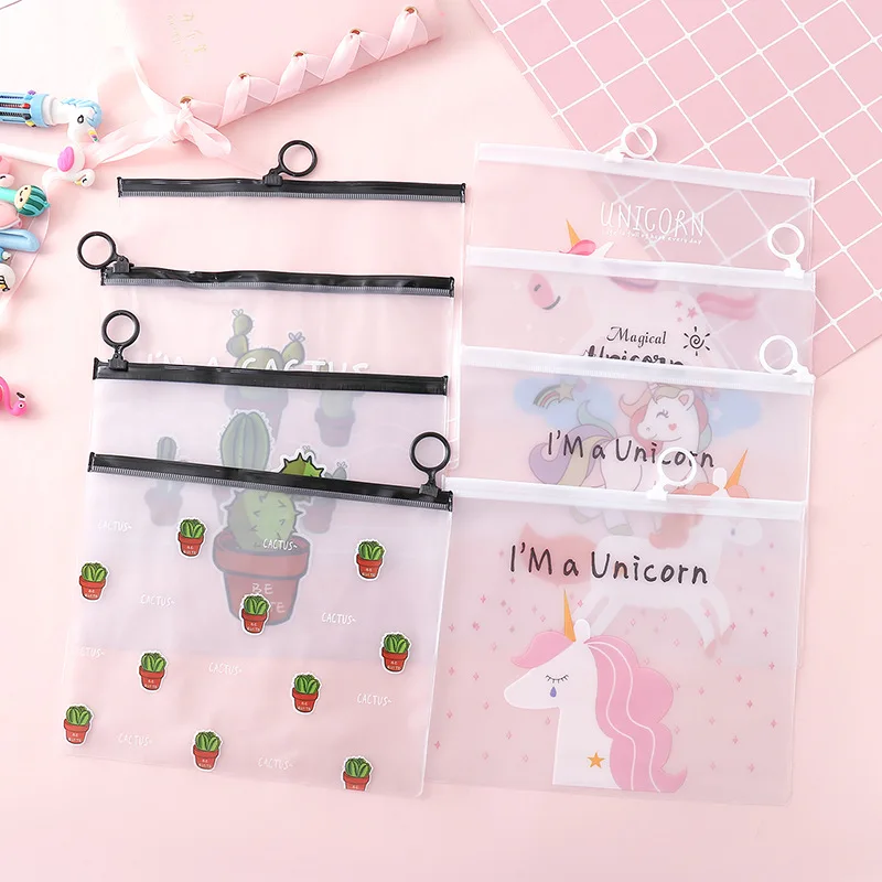 1 шт. детский офисный пенал с милым мультяшным рисунком школьные принадлежности