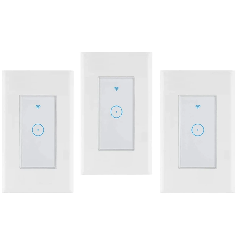 

Умный выключатель, 2,4 ГГц, 1 канал, Wi-Fi выключатель света для Alexa, Google Home и IFTTT