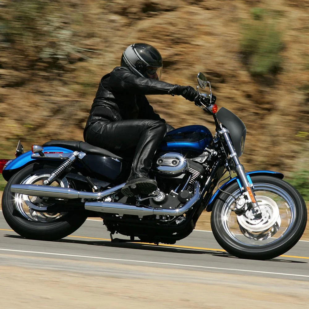 Мотоциклетная черная фара KEMIMOTO обтекатель для 883 1200 передней вилки Dyna Sportster XLCH