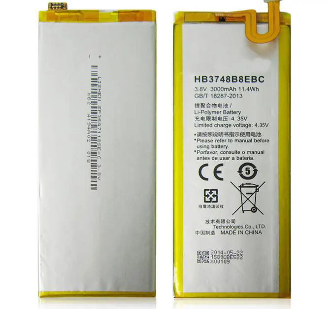 Аккумулятор ALLCCX для мобильного телефона HB3748B8EBC Huawei Ascend G7 L01 L03 UL10 UL20 C199 CL00