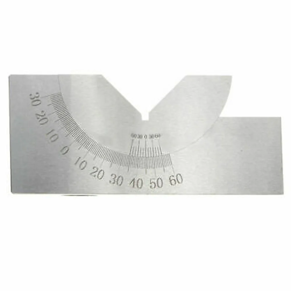 

Metalworking 75x25x36mm Stainless Steel Adjustable Angle Gauge Block Hex Gauge