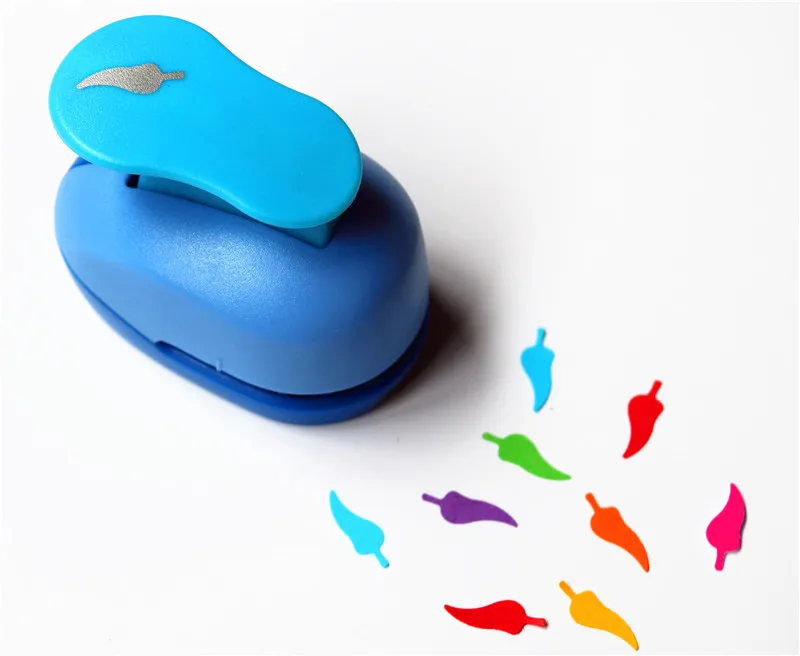 STYLE17 free ship flower furador 5/8'' 1.5cm diy paper cut Eva Foam Maker puncher scrapbooking labor saving for kid hole punch CL-1208 - Цвет: STYLE17