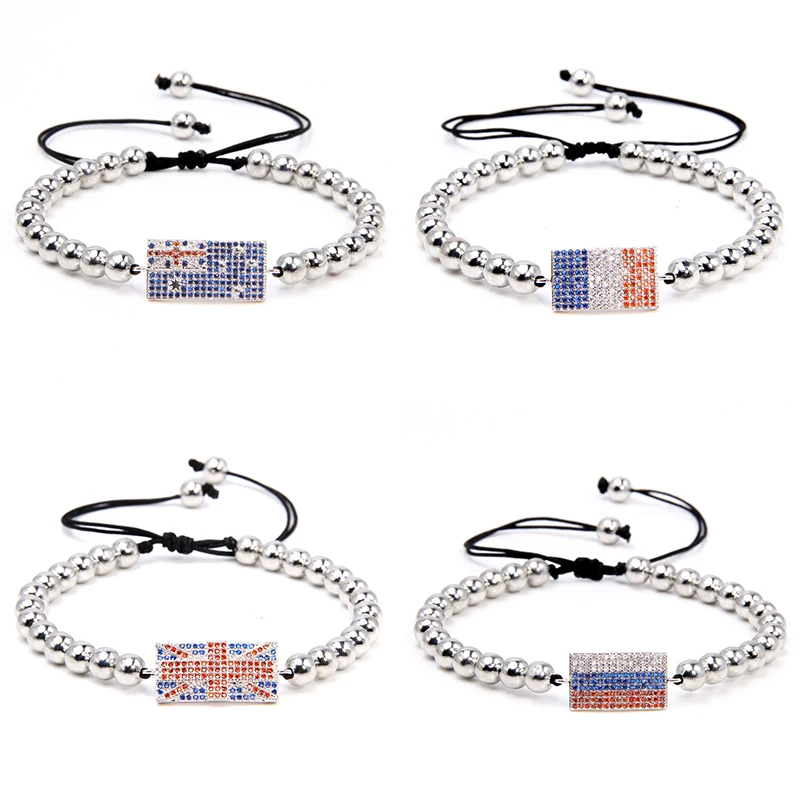 Регулируемый браслет ручной работы для мужчин и женщин ювелирное изделие с