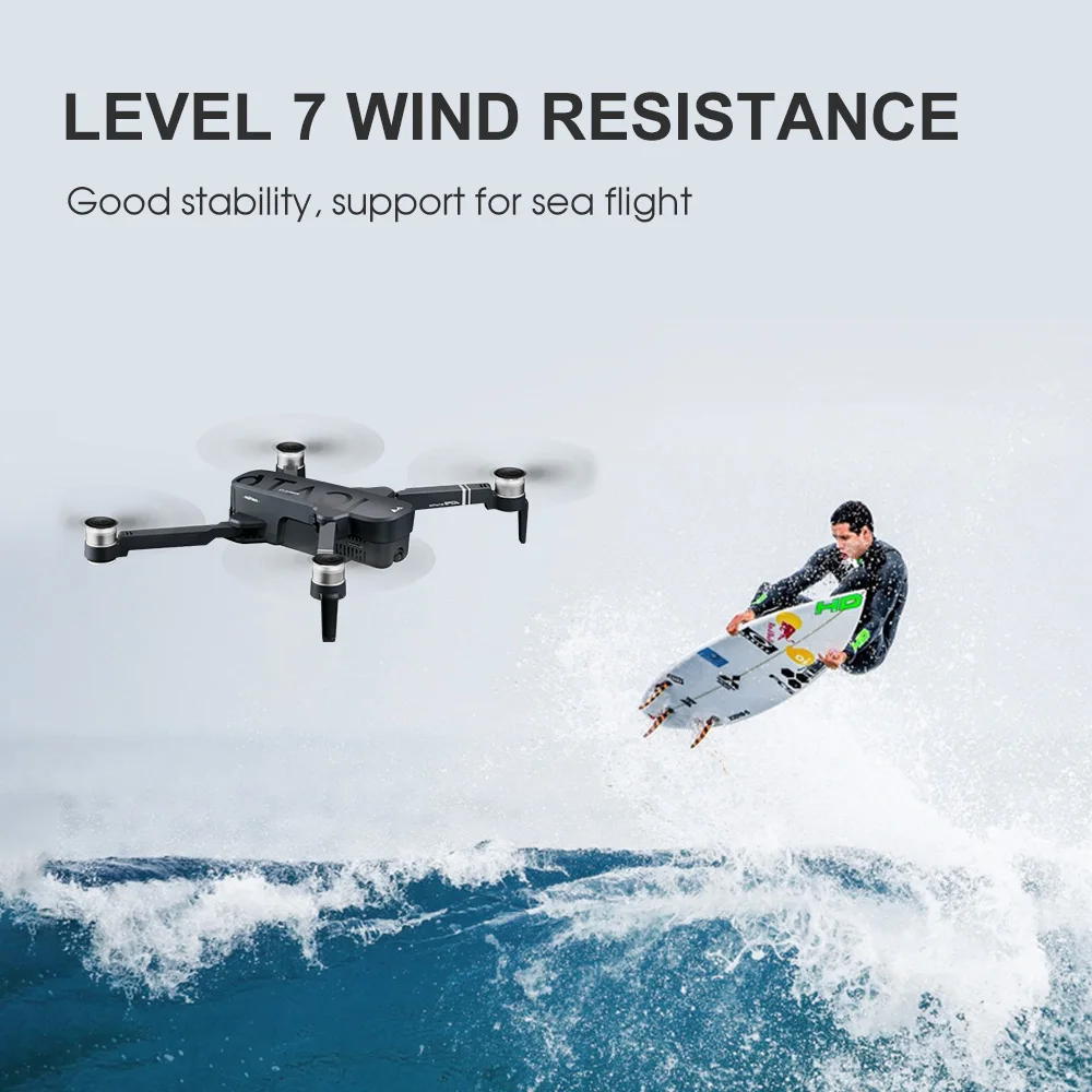 SMRC ICAT6 4K 5G Радиоуправляемый Дрон HD карданный камера wifi gps FPV Квадрокоптер 120 градусов широкоугольный приложение парящий гравитационный объект слежение