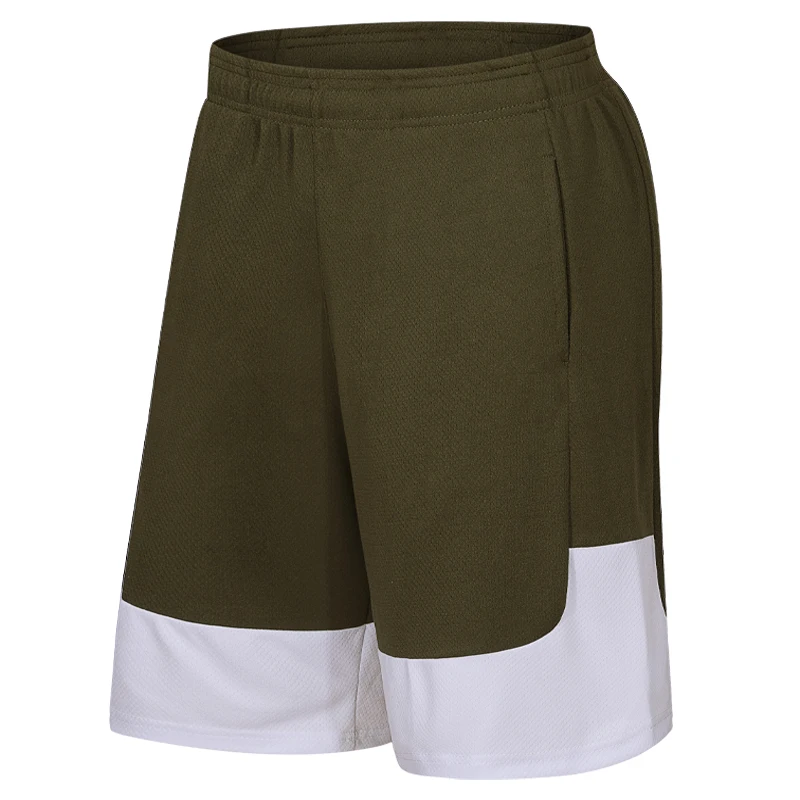 

Шорты мужские для бега, повседневные Джоггеры в стиле пэчворк, с карманами, свободные спортивные, для баскетбола, летние