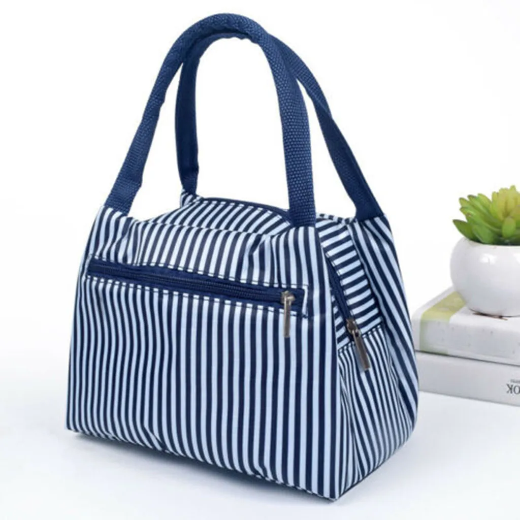 

Camping Outdoor handbag Cooler Lunchbox Bag Portable Thermal Insulated Lunch Bag Lady Carry picinic Food Tote Portable Lunch Bag