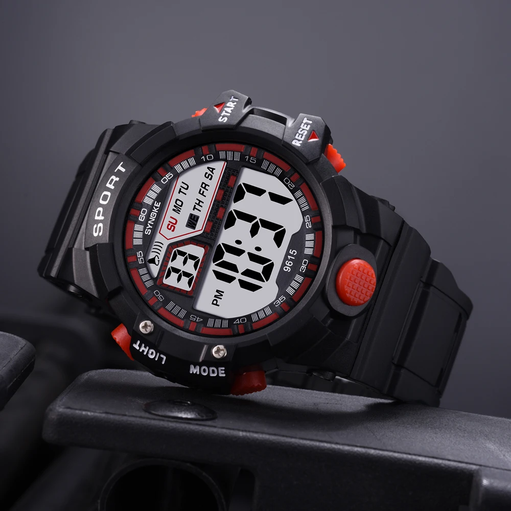 Часы наручные мужские цифровые Спортивные Повседневные светодиодные